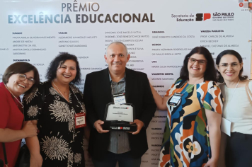 Ubarana recebe Prêmio Excelência Educacional e se destaca na alfabetização.