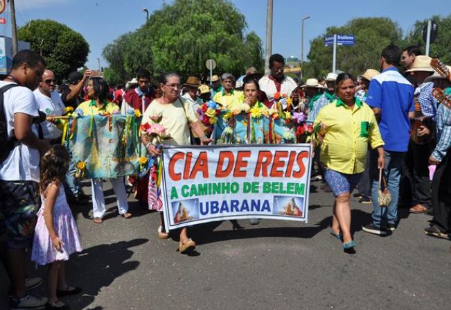 Fanfarra e Cia de Reis de Ubarana marcam presença no 50º Festival de Folclore de Olímpia