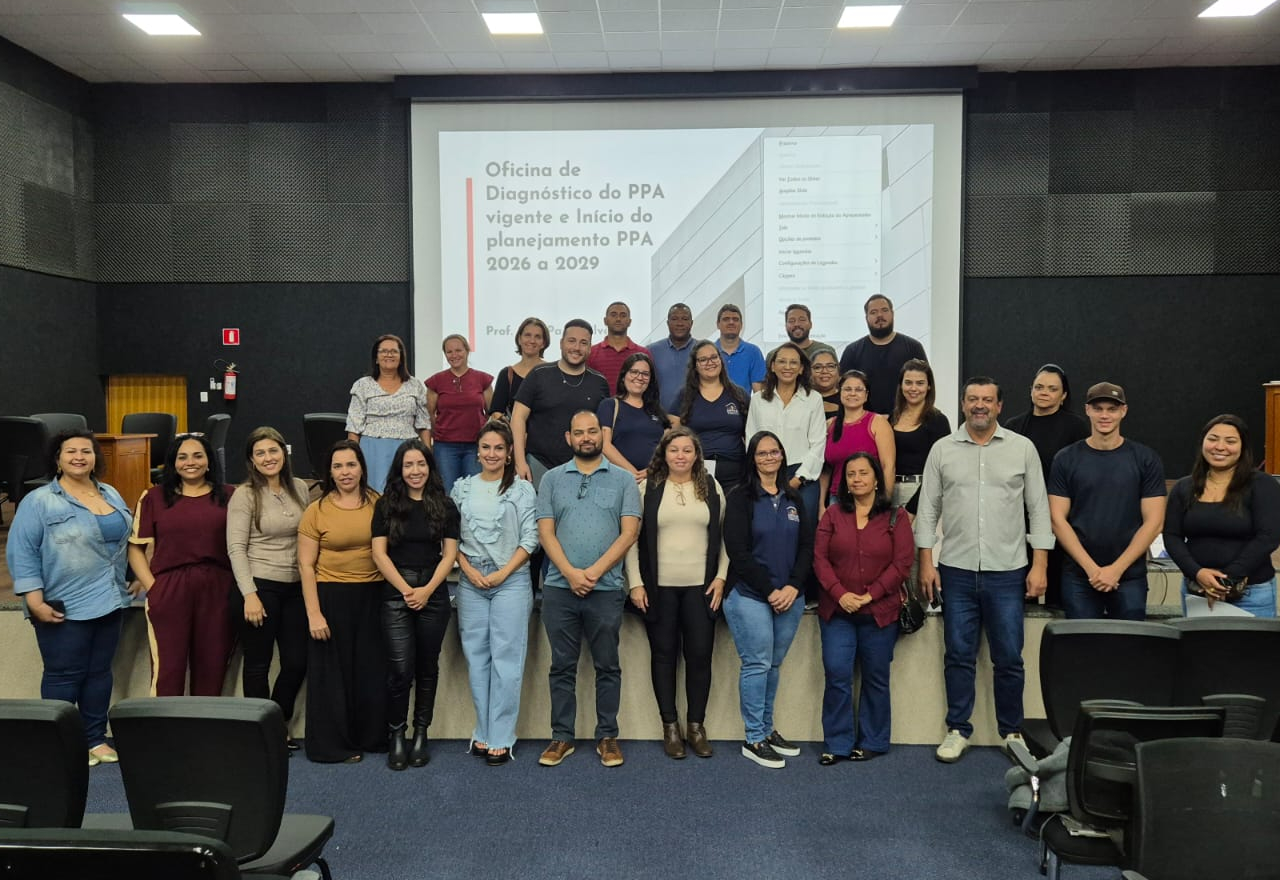 1ª Oficina de Elaboração do Plano Plurianual (PPA) 2026–2029,